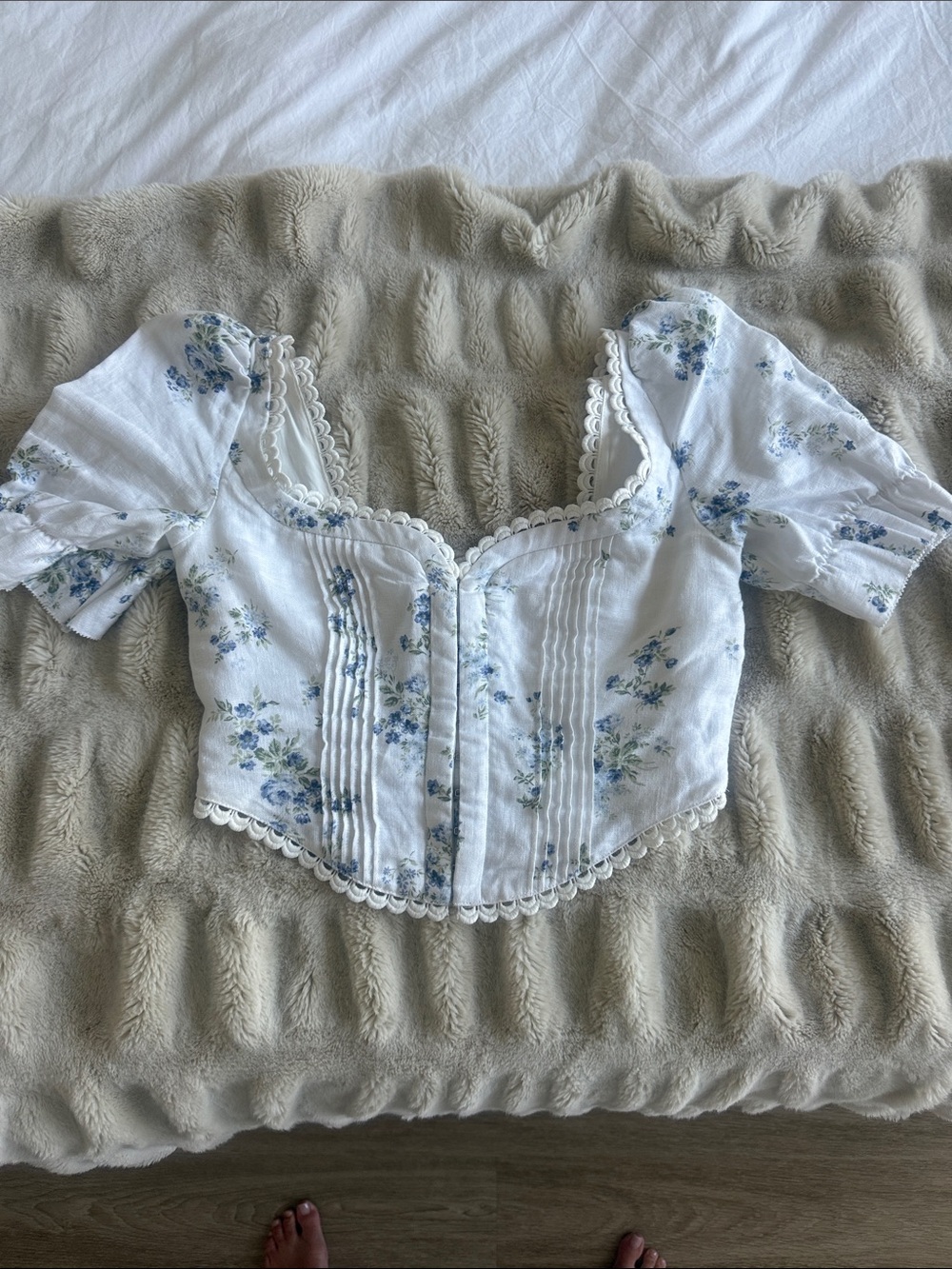 Reformation Simmie Linen Top - Picture 5 of 5